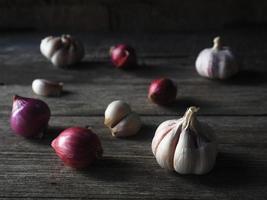 Thai cooking and spice shallot garlic chilli for Thai spicy past photo