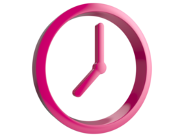 Timer-Symbol auf transparentem Hintergrund. png