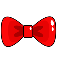 red ribbon bow png