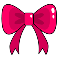 pink bow ribbon png