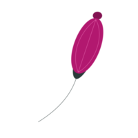 rosa Blume isoliert png