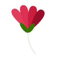 einfache blumen isoliert png