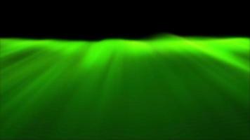 fraktales grünes Licht leuchtet - Schleife video