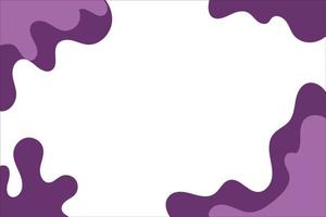 Minimalist background purple line abstract vector