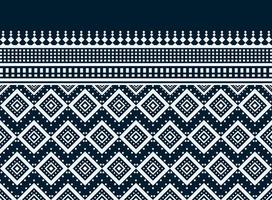 Geometric ethnic oriental pattern background. Design for texture, wrapping, clothing, batik, fabric, wallpaper and background. Pattern embroidery design. vector