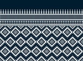 Geometric ethnic oriental pattern background. Design for texture, wrapping, clothing, batik, fabric, wallpaper and background. Pattern embroidery design. vector