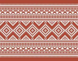 Geometric ethnic oriental pattern background. Pattern design in boho style. Design for texture, wrapping, clothing, batik, fabric, wallpaper and background. Pattern embroidery design. vector