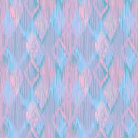 Uzbek ikat seamless pattern with pastel colors for creating fashion clothes and for using in decorate home interior. Uzbekistan culture. Digital textile patterns. Ethnic geometric Argyle fabric vector