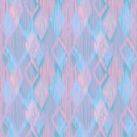 uzbeko ikat patrón sin costuras con colores pastel para crear ropa de moda y para usar en decorar el interior del hogar. cultura de uzbekistán. patrones textiles digitales. vector de tela de argyle geométrico étnico