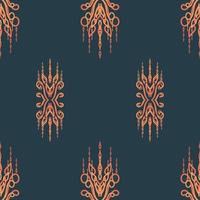 Fondo de textura de patrones sin fisuras abstracta de porcelana antigua elegante adornado. estilo geométrico étnico tribal vintage retro moderno. tela textura textil patrones sin fisuras telón de fondo arte impresión vector. vector