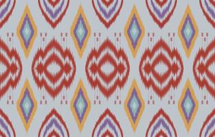 patrones de ikat antiguos lujosos reales. estilo retro vintage tribal étnico geométrico. tela textil ikat de patrones sin fisuras. indio africano asiático navajo azteca ikat imprimir vector resumen de antecedentes.