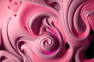 fondo de patrón abstracto de pintura arremolinada color rosa rosa. vector