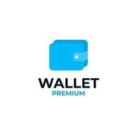 Mobile wallet logo design template illustration vector
