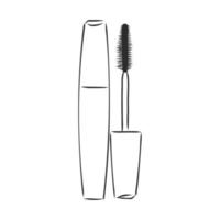 mascara vector sketch