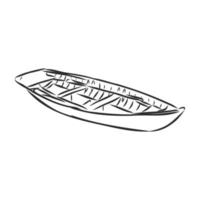 boat vector sketch