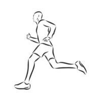 runner vector sketch