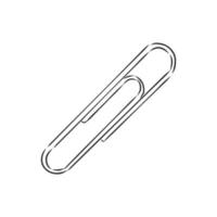 paper clip stationery vector sketchD1B7396