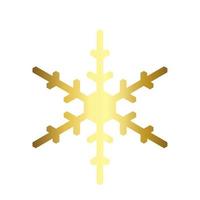 icono de copo de nieve vectorial. ilustración para web vector