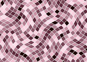 Square geometry pantone mosaic random colour pink background vector