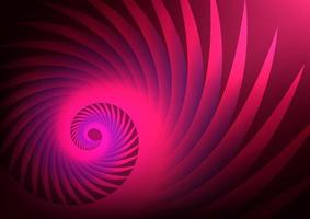 Abstract feather vortex red dynamic motion curve background vector