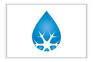 water drop icon for app or website vector