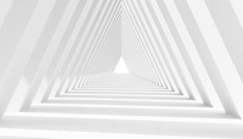 Abstract 3d render, modern geometric background photo