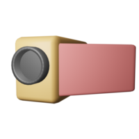 Handycam Icon 3D png