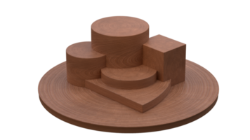 Wooden Set Log Rings png