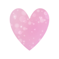 hjärta bokeh ClipArt png, valentine hjärta ClipArt png