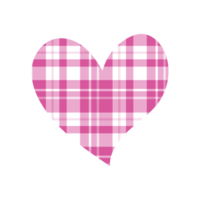 coeur de plaid de buffle clipart png, sublimation de coeur de plaid de buffle, coeur de plaid png