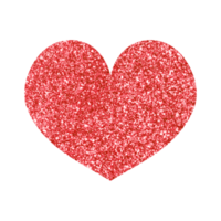 Glitter Heart Clipart PNG, Heart PNG