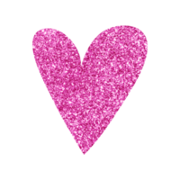 Glitter Heart Clipart PNG, Heart PNG