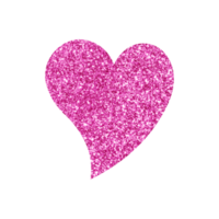 glitter coração clipart png, coração png