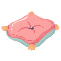 Pet Bed Pillow Illustration png