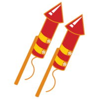 Chinese New Year Firework Rocket png