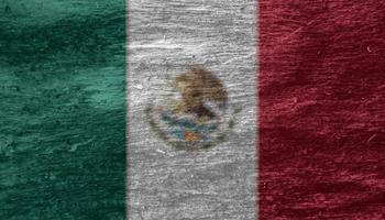 textura de la bandera mexicana como fondo foto