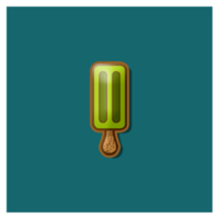 Ice cream logo. Waffle cones, ice cream balls. png