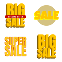 Sale Shopping Poster or banner with Flash icon and text on transparent png