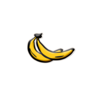 Banana icon ,Isolated sign symbol.