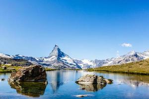 Enjoying the view of the Matterhorn photo