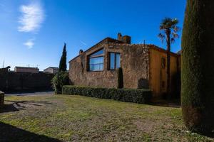 vistas de las ciudades de la costa brava foto