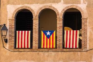 vistas de las ciudades de la costa brava foto