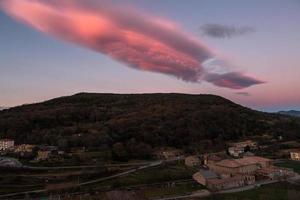 vistas de las ciudades de la costa brava foto