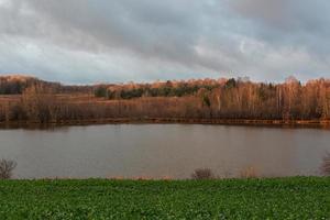 Natural Autumn Landscapes in Latvia photo