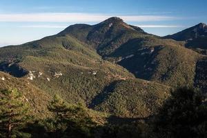 vistas de las ciudades de la costa brava foto