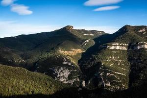 vistas de las ciudades de la costa brava foto