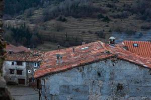 vistas de las ciudades de la costa brava foto