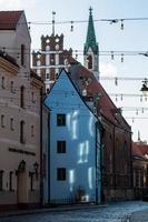 Views of the Riga City Center on a Sunny Morning photo