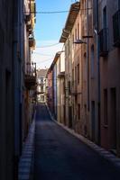 vistas de las ciudades de la costa brava foto