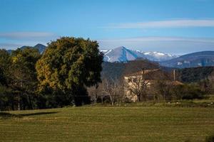 vistas de las ciudades de la costa brava foto